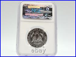 2014 Kennedy 50th Anniversary 5 COIN SET with CANCELED HALF ALL GRADED 70