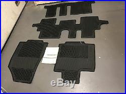 2014 TO 2019 Infiniti QX60 ALL WEATHER Floor Mats OEM 3 ROWS 999E1-R5000 OEM