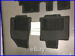 2014 TO 2019 Infiniti QX60 ALL WEATHER Floor Mats OEM 3 ROWS 999E1-R5000 OEM