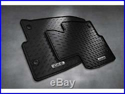 2016 2019 Mazda CX-9 Front and Rear All Weather Rubber Floor Mats (set of 8)