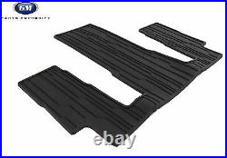 2017-2021 GMC Acadia Complete Premium All Weather Floor Mat Package Black OEM GM