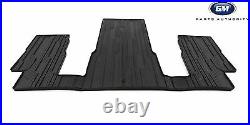 2017-2021 GMC Acadia Complete Premium All Weather Floor Mat Package Black OEM GM