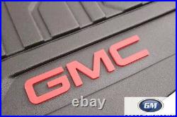 2017-2021 GMC Acadia Complete Premium All Weather Floor Mat Package Black OEM GM