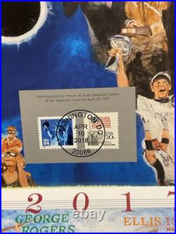 2017 P/D Uncirculated Mint Set Postal Commemorative Society Coin & Stamps