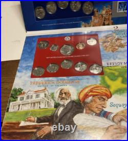 2017 P/D Uncirculated Mint Set Postal Commemorative Society Coin & Stamps