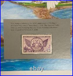 2018 D Denver Uncirculated Mint Set Postal Commemorative Society Coin & Stamps
