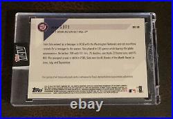 2018 Topps Now #rc-5a Juan Soto Auto # 57/99 2018 Topps Mlb All-star Rc Team