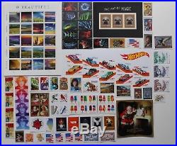 2018 Us Stamp Complete Year Set, All Stamps Issued, Commemoratives Plus & Rw85