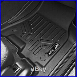 2019 RAM 1500 Crew Cab MaxLiner All Weather Floor Mats Liner Custom Fit BLK Set