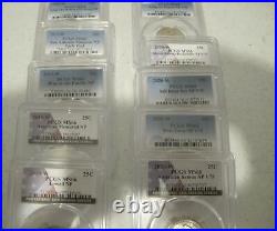 2019 and 2020 W Uncirculated ATB Quarters ALL 10 PCGS MS66