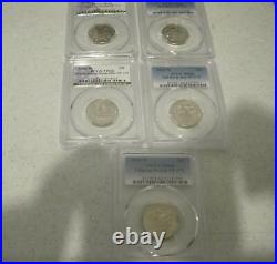 2019 and 2020 W Uncirculated ATB Quarters ALL 10 PCGS MS66