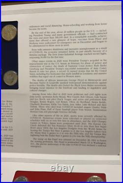 2020 P/D Uncirculated Mint Set Postal Commemorative Society Coin & Stamps 2020 P/D Uncirculated Mint Set Postal Commemorative Society Coin & Stamps