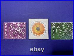 2022 US Stamps, 82 Stamps all Mint Never Hinged, all on original backing. A