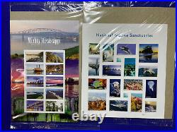 2022 US Stamps, 82 Stamps all Mint Never Hinged, all on original backing. A