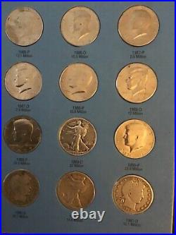 20 half dollars all different kinds of United States in all grades