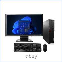 23 Monitor with PC Setup i7 6th Gen 16GB DDR4 RAM 256GB SSD Win11 Pro-WiFi