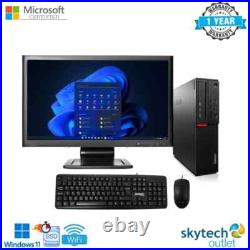 23 Monitor with PC Setup i7 6th Gen 16GB DDR4 RAM 256GB SSD Win11 Pro-WiFi