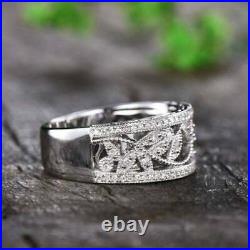 2Ct Marquise Cut White Diamond 14K Wonderful Engagement Ring White Gold Plated