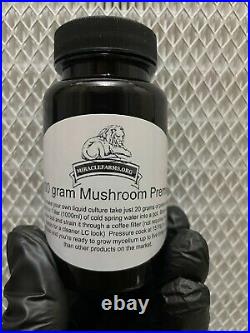 2 80 Gram Bottles! Make 10 liters of your own mushroom liquid cultures