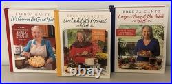 3 Brenda Gantt Cookbooks COMPLETE SET- All In Excellent Condition