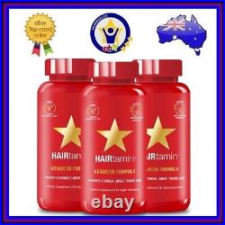 3 HAIRTAMIN Hair Growth Vitamins Regrow Healthy Hair Loss Supplement Treatment