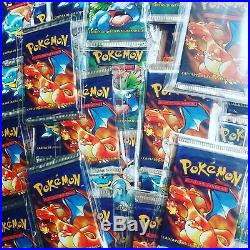 3 Unweighed SPANISH Pokemon Base Set Booster Packs All Artworks Security Tags