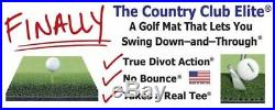 3x5 Real Feel Country Club Elite Golf Mat Practice Matt -Hit All of Your Clubs