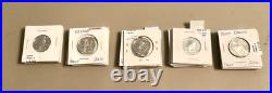 41 US Mint Silver Proof State Coins Multiples All In Coin Holders Various Dates
