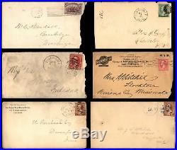 452 United States Covers Mostly commercial Some 19th Century all Pictured