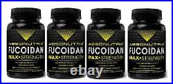 4 Absonutrix Fucoidan Atlantic Brown Seaweed 500 mg antioxidant 120 veg capsules