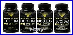 4 Absonutrix Fucoidan Atlantic Brown Seaweed Extract 500 mg immunity 120 veg cap