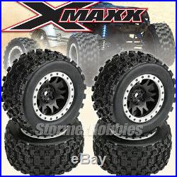 4 Pro-Line Badlands MX43 Pro-Loc All Terrain Tires Mounted for X-MAXX PRO1013113