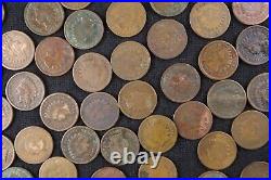 50 Qty of 1894 Indian Head Cents (#JK01-058) All Cull and Better Conditions