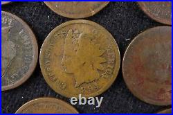 50 Qty of 1894 Indian Head Cents (#JK01-058) All Cull and Better Conditions