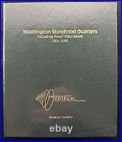 50 STATE QUARTER COMPLETE SET-Includes All Mints, Proof & Silver Proofs-Inter