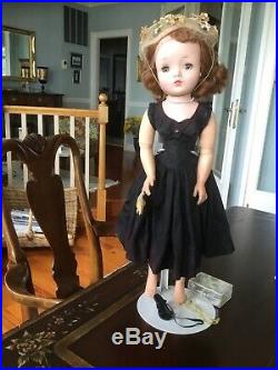 50's Vtg Madame Alexander 20 Cissy doll ALL ORIGINAL Black Widow, Redhead