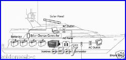 544 watt Solar Battery Charging Kit Uni-Solar UPG to 2KW 12v to 48v all in one