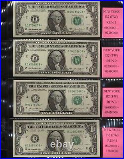(54) Complete (100%) 2013 $1 STAR Notes (full runs) all 28 w matching last 2