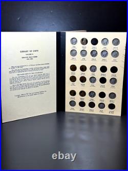 59 MERCURY HEAD DIMES 1916-1945 All Different Circulated / Library of Coins Book