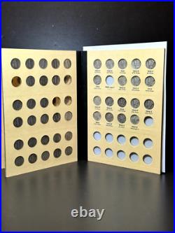 59 MERCURY HEAD DIMES 1916-1945 All Different Circulated / Library of Coins Book