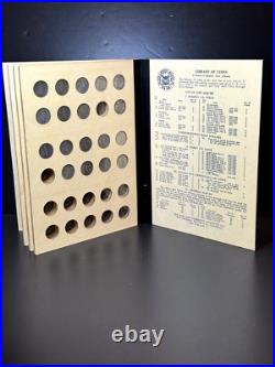 59 MERCURY HEAD DIMES 1916-1945 All Different Circulated / Library of Coins Book