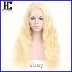 613 Blonde Lace Front Human Hair Wiga Body Wave Wigs Remy Glueless Pre Plucked