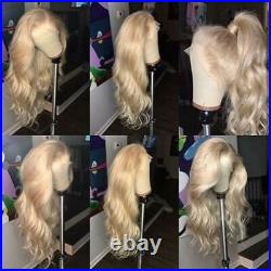 613 Blonde Lace Front Human Hair Wiga Body Wave Wigs Remy Glueless Pre Plucked