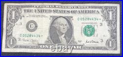 67 x $1 Bill Star Note Lot All Notes Are STAR Notes Various Years
