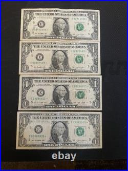 67 x $1 Bill Star Note Lot All Notes Are STAR Notes Various Years
