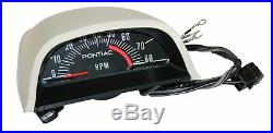 68-72 ALL Pontiac GTO Factory Hood Tach Guage Tachometer with Vent 5100 RPM RAIV 4