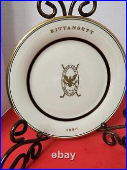 6 Lenox United States Seniors Golf Association Dinner Plates ALL DIFFERENT 1982+