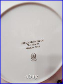 6 Lenox United States Seniors Golf Association Dinner Plates ALL DIFFERENT 1982+