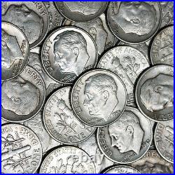 8 OUNCE BAG Mixed U. S. Junk Silver Bullion Coins ALL 90% Silver Pre 1965