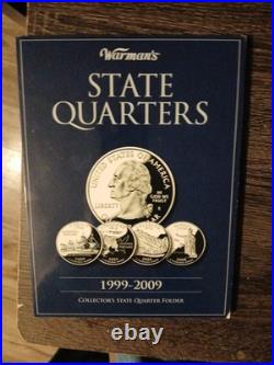 90% Silver 1999/2009 Full Set Proof + 4 extra Random Quarters All 50 States 90% Silver 1999/2009 Full Set Proof + 4 extra Random Quarters All 50 States
